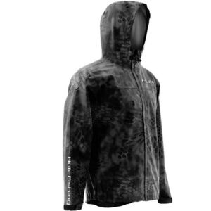 Huk camo packable jacket